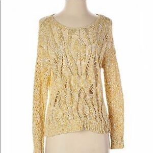 American Eagle Outfitters open knit sweater Medium